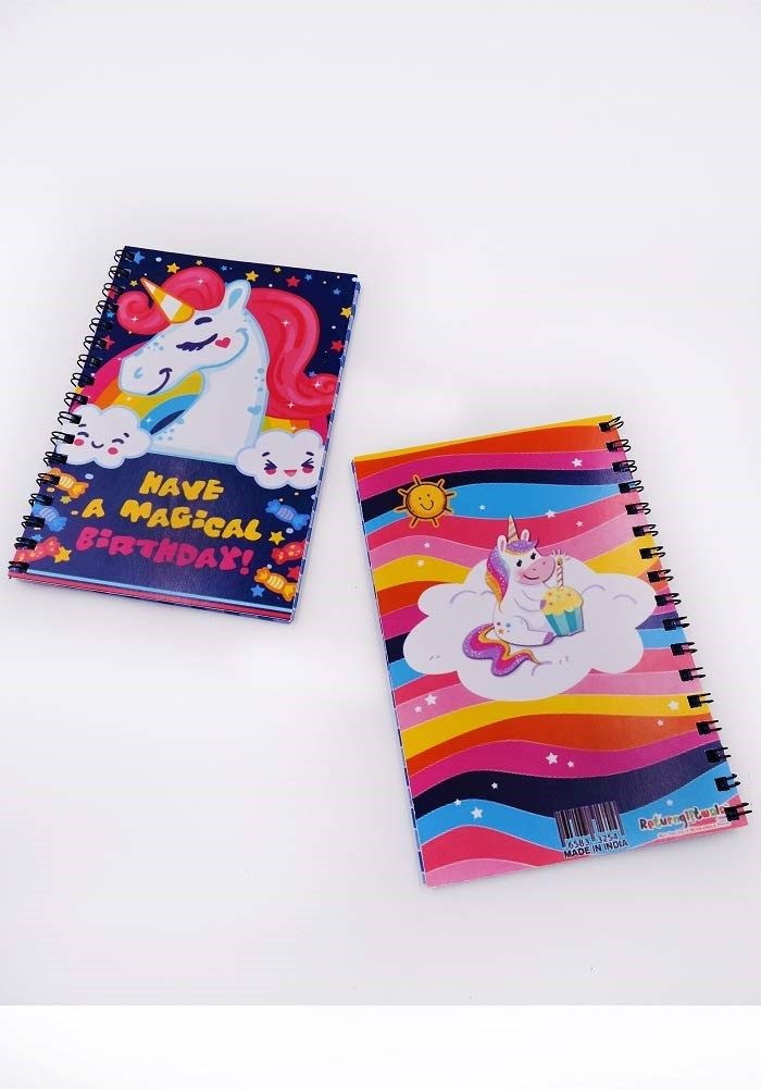 Unicorn Theme Diary|Unicorn Theme Return Gifts| 1 Piece