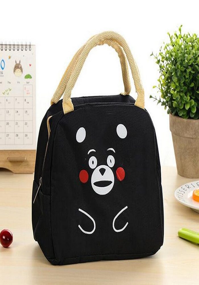 Buy Raavi colors Polyester Washable Love at First bite Lunch Bag for Men,  Women and Kids, Anti-lint Tiffin Bags Online at Low Prices in India -  Amazon.in