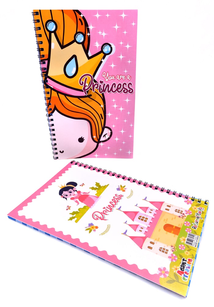 princess theme diary for return gifts