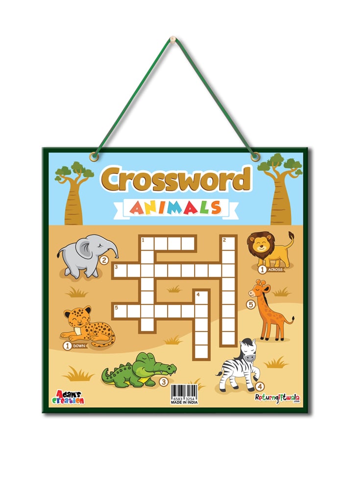 crosswords puzzle jungle theme