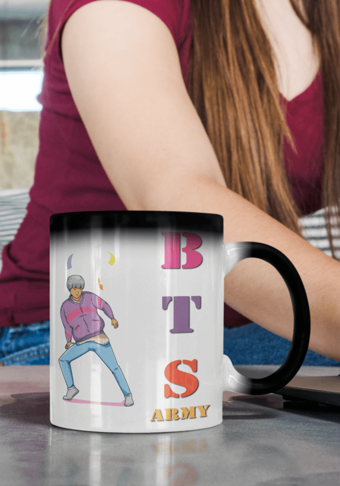 K pop theme Coffee mug BTS-min