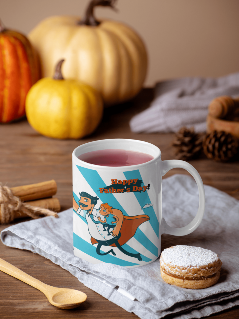 Fathers day gifts ideas online| Coffee Mug|Flying Dad