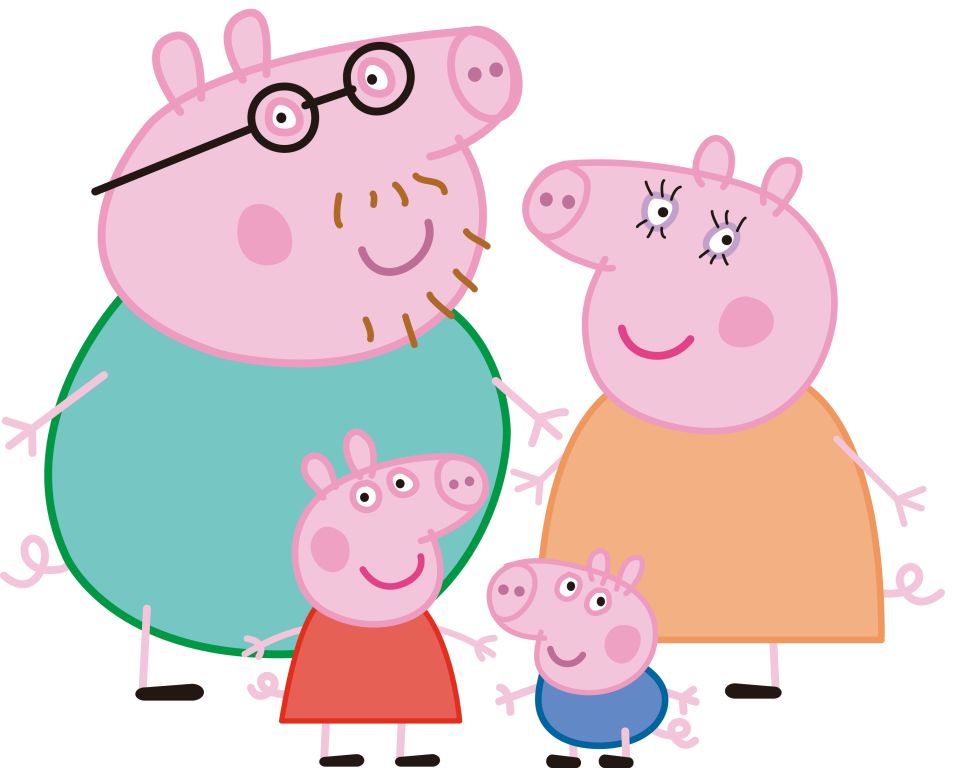 Peppa Pig Theme Cutouts – PRETTY UR PARTY
