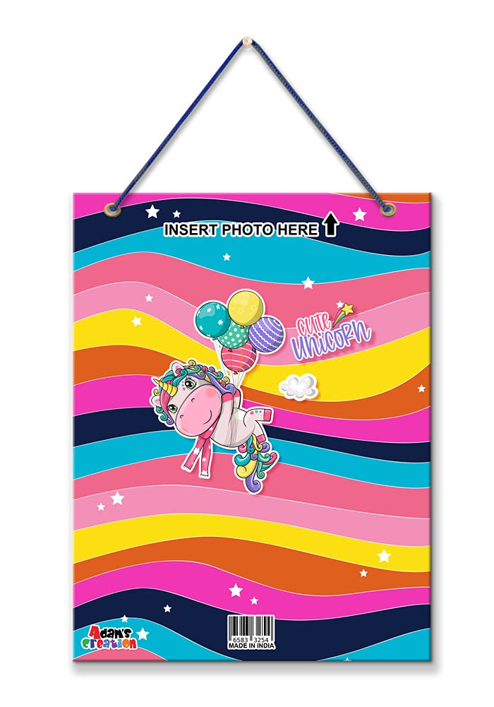 unicorn theme photo frame made in india return gifts