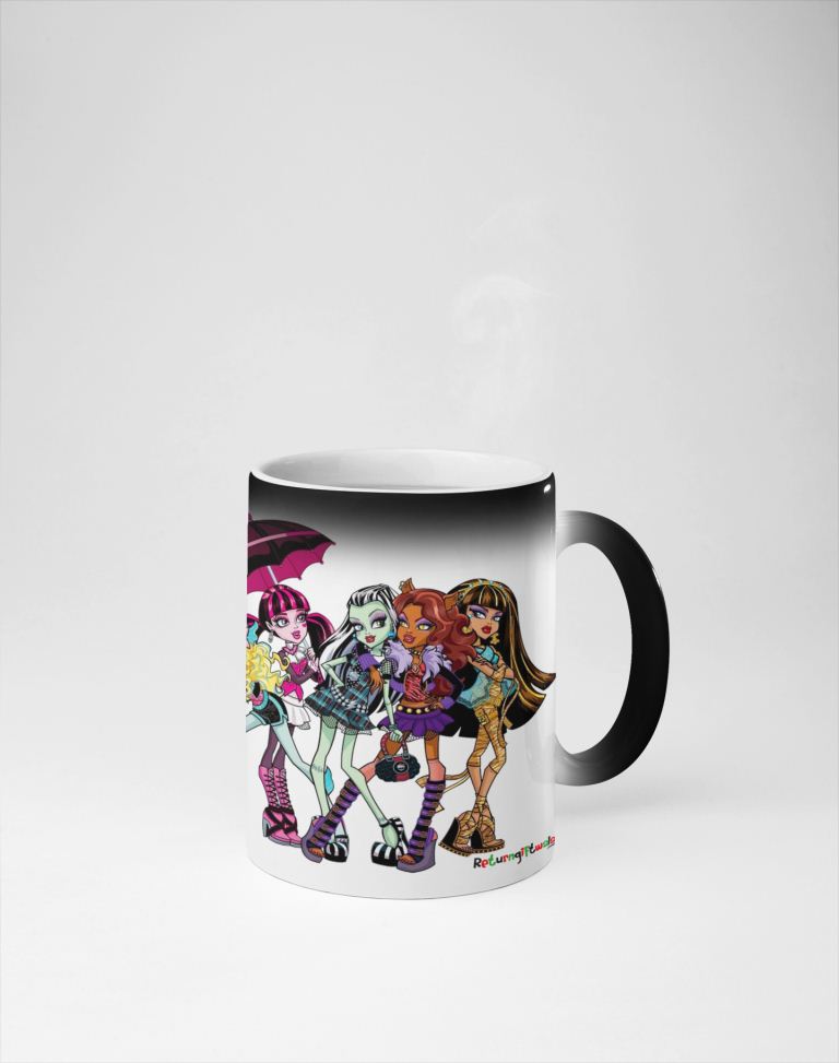 Monster theme coffee mug