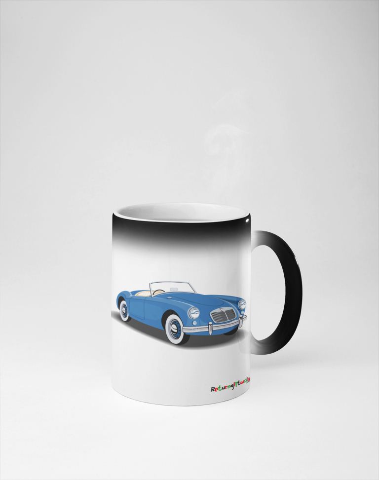 Old Vintage Car printed Coffee mug