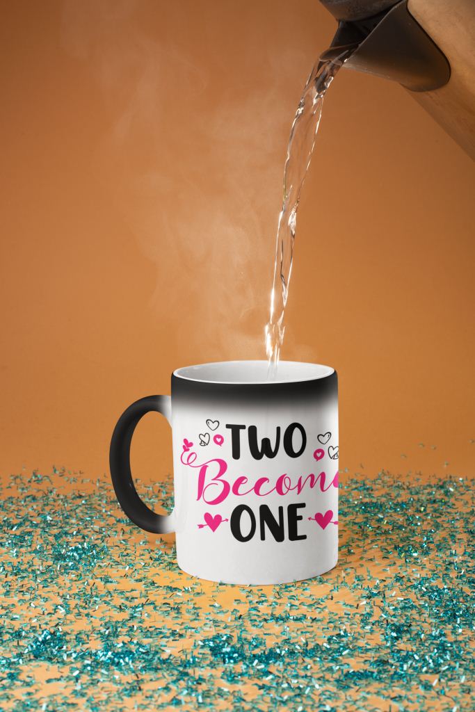 Two become One printed Coffee Mug
