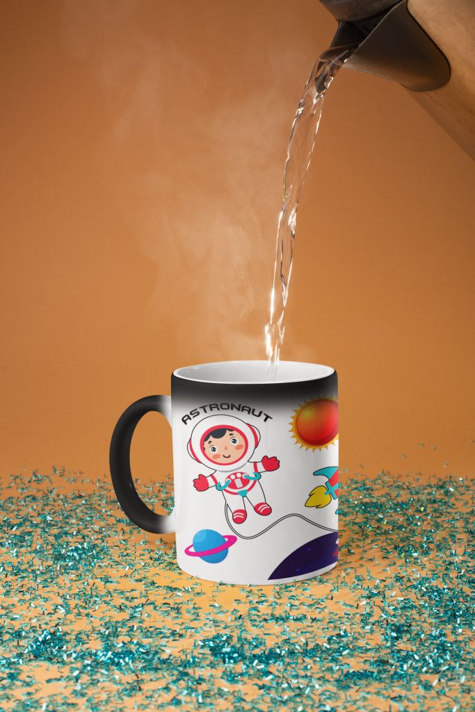 Astronaut printed Coffee mug