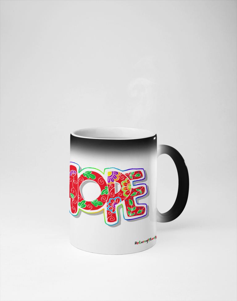 Heart with Hope printed Coffee Mug-