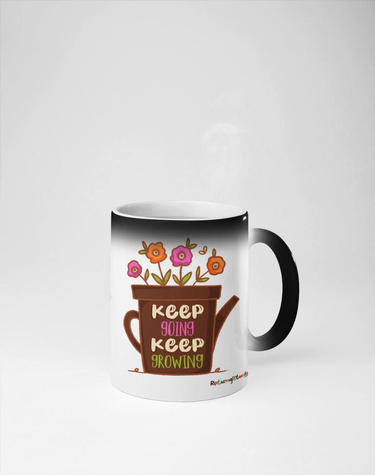 Keep Going Keep Growing printed Coffee Mug