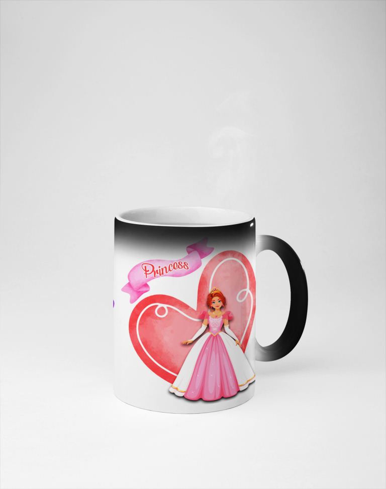 Princess Super Girl printed coffee mug