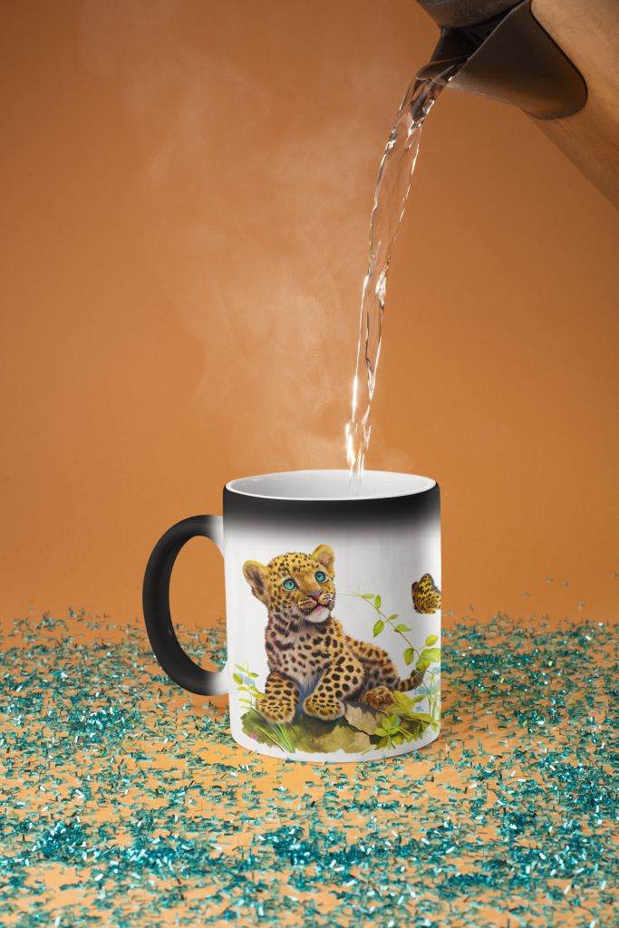 Braver Stronger Smarter Loved printed coffee mug