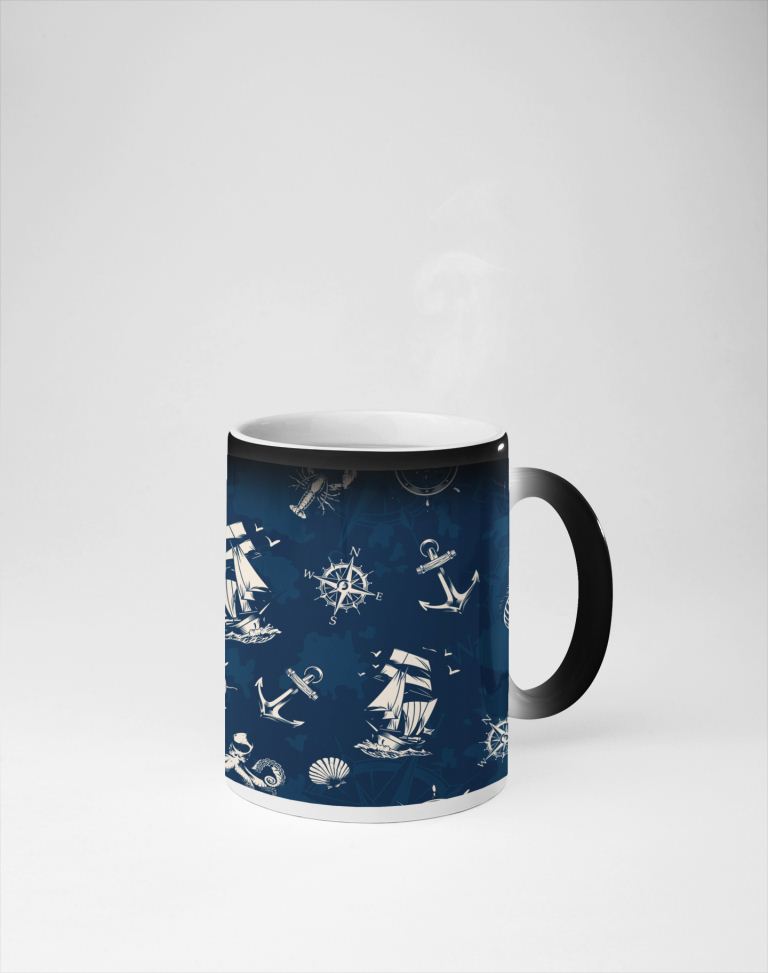 Water theme coffee mug