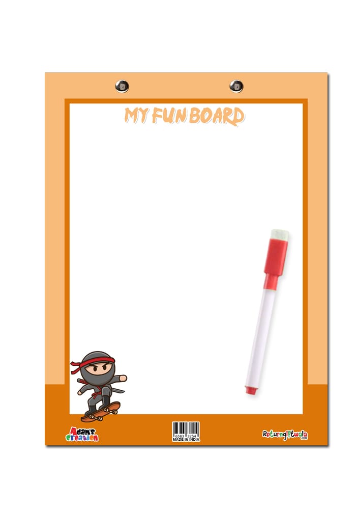 Orange Ninja Theme Return gift for kids