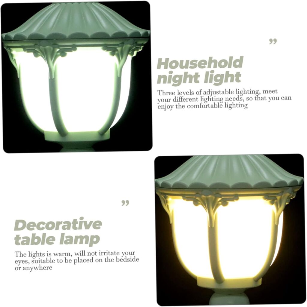 rechargeable street light shape lamps