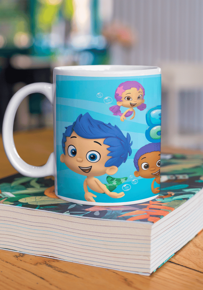 bubble guppies theme mug