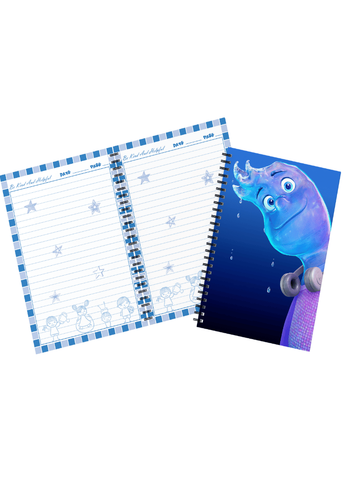 Elemental theme Diary for party favors