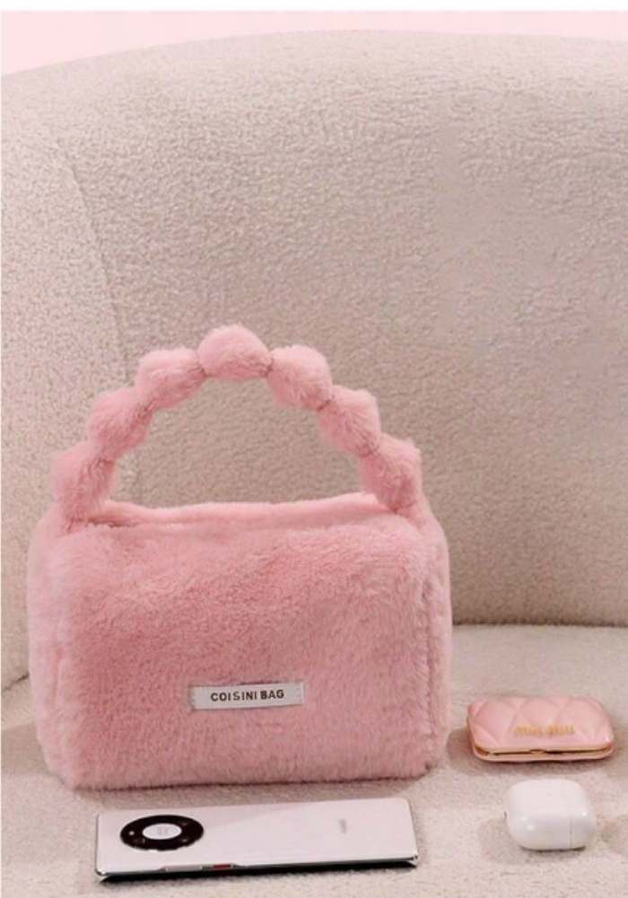 soft fur hand bags for girls return gifts kids online india